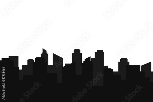 Modern City Skyline Vector © Background_GG