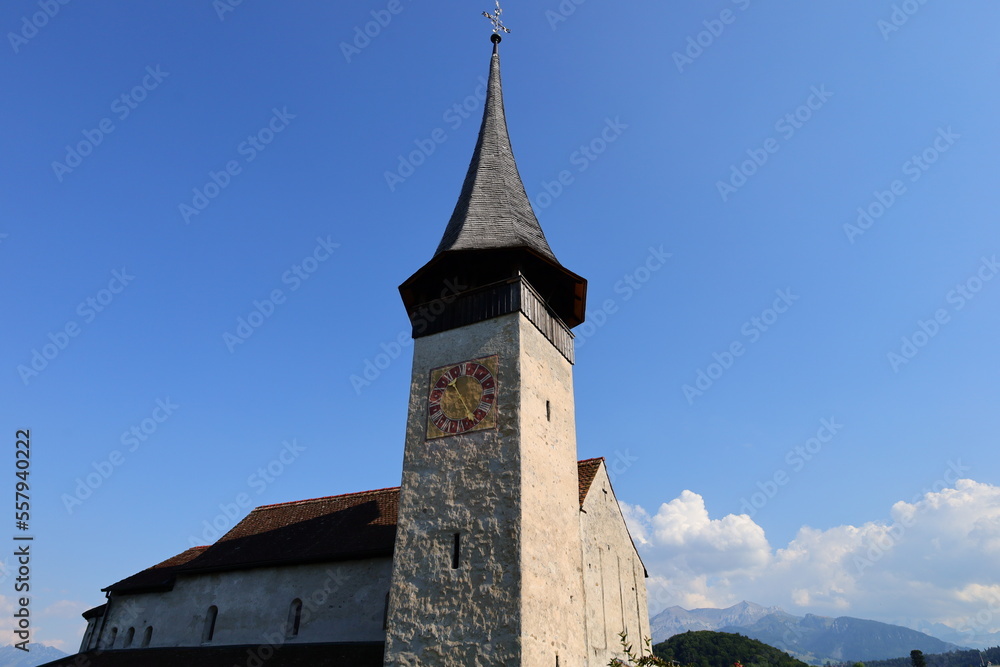 The Spiez Castle is a castle in the municipality of Spiez of the Swiss canton of Bern