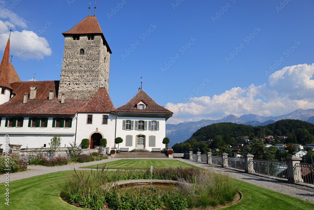 The Spiez Castle is a castle in the municipality of Spiez of the Swiss canton of Bern