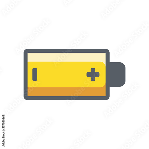 battery icon design vector template