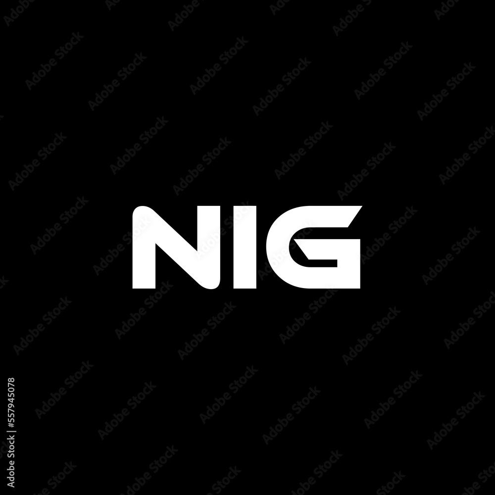 NIG letter logo design with black background in illustrator, vector logo modern alphabet font overlap style. calligraphy designs for logo, Poster, Invitation, etc. NIG letter logo design with black background in illustrator, vector logo modern alphabet font overlap style. calligraphy designs for logo, Poster, Invitation, etc.