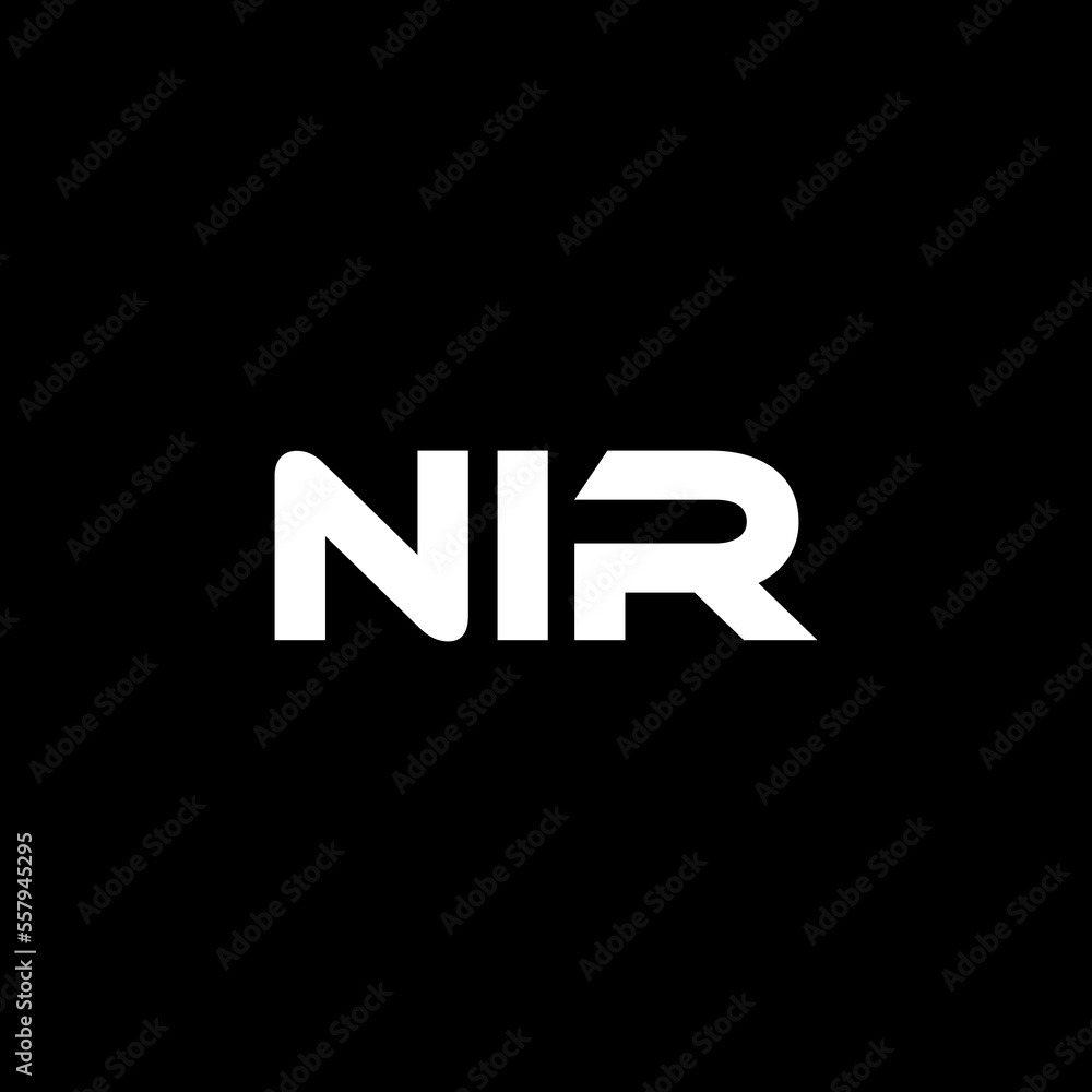 NIR letter logo design with black background in illustrator, vector logo modern alphabet font overlap style. calligraphy designs for logo, Poster, Invitation, etc. NIR letter logo design with black background in illustrator, vector logo modern alphabet font overlap style. calligraphy designs for logo, Poster, Invitation, etc.