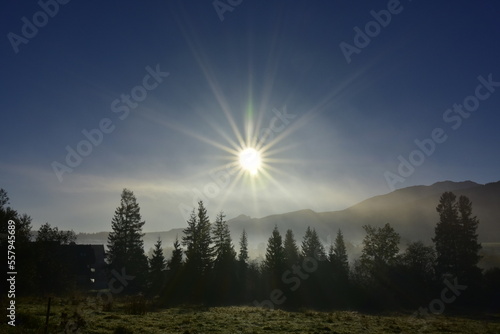 Fototapeta Naklejka Na Ścianę i Meble -  Tatry, Zakopane, góry, Małopolska, krajobraz,  TPN, Tatrzański, Park, Narodowy, lato,