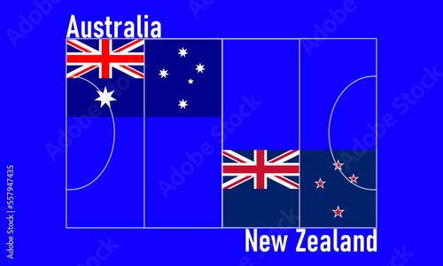  Australia vs. New Zealand Quarter Final Match photo