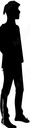Human Silhouettes, diversity, sport , music, vector, shadow, concept 