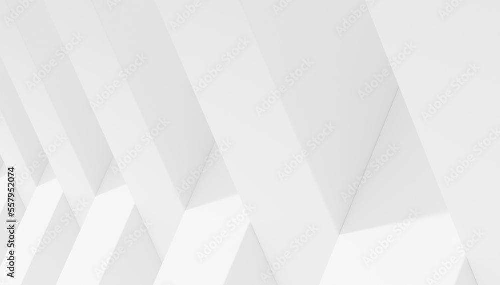 Obraz premium Abstract 3d render, modern geometric background