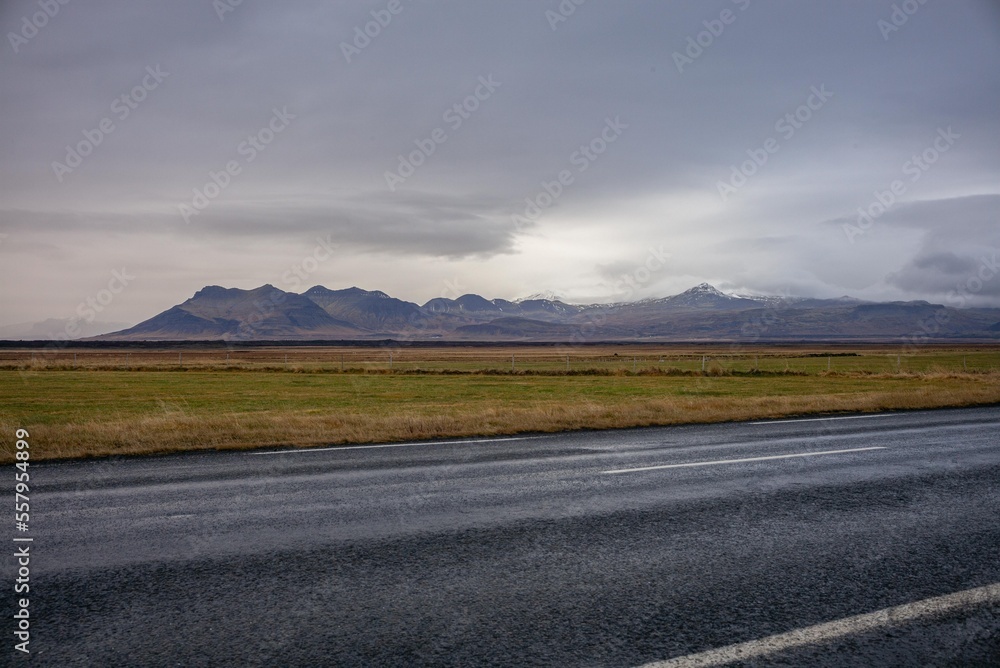 Fototapeta premium Road trip Islandais