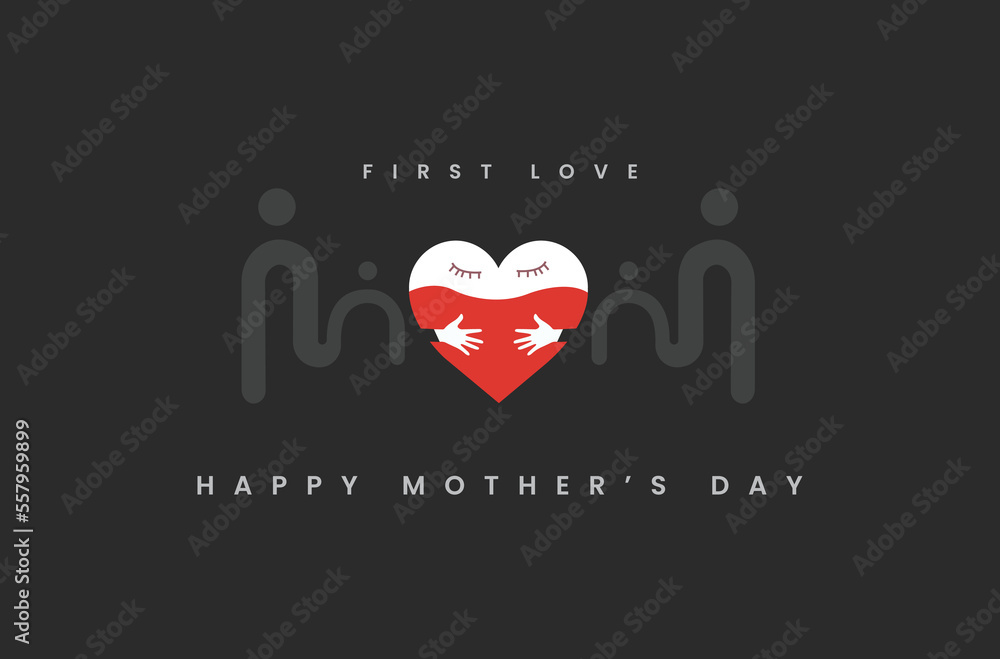 Happy mother's day, background, concept, Vector illustration, vector, greeting card, social media post, banner, poster, flyer, typography design Happy mother's day, background, concept, Vector illustration, vector, greeting card, social media post, banner, poster, flyer, typography design