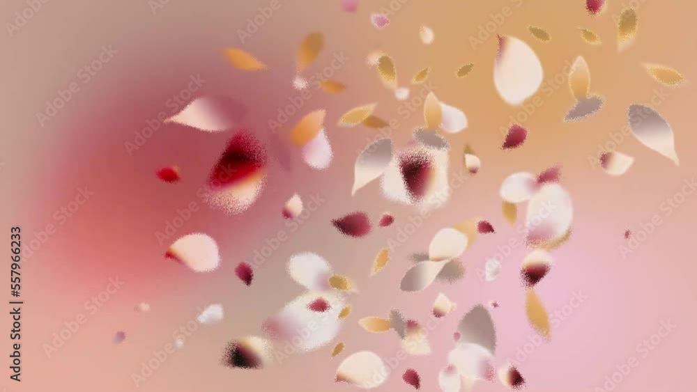 pink valentine's day floral animated background pink valentine's day floral animated background