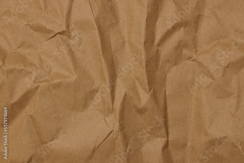 brown paper craft crumpled texture background