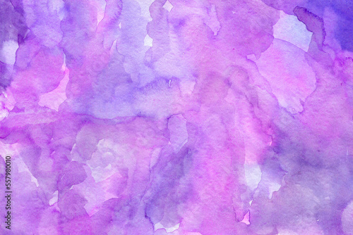 Soft purple hand-drawn watercolor background