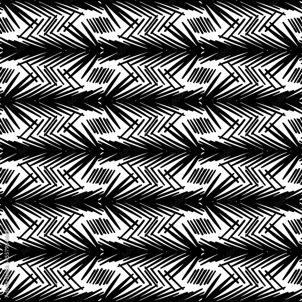 simple seamless pattern with zig zag lines of black color on a white background, vector pattern simple seamless pattern with zig zag lines of black color on a white background, vector pattern