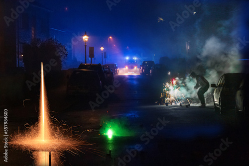 Rettungskräfte an Sylvester im Einsatz