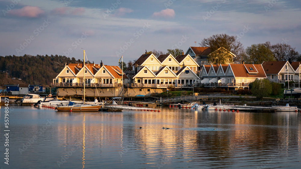 Fototapeta premium Svanesund - Maisons