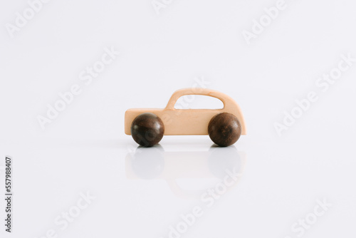 toy car on white