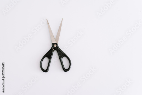 scissors on white background