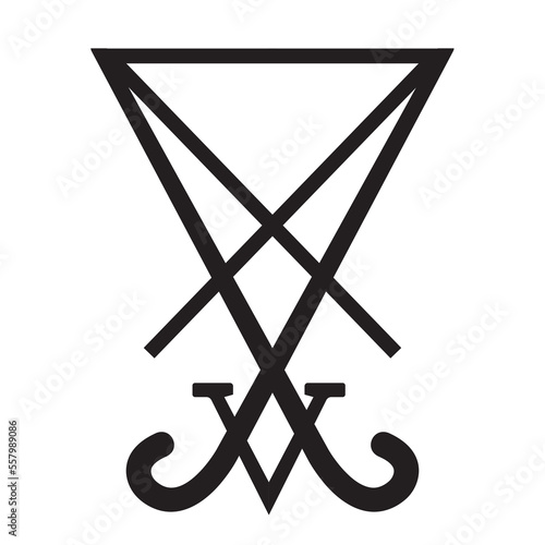 sigil, lucifer, satan, satanic, goth, gothic, occult  VECTOR