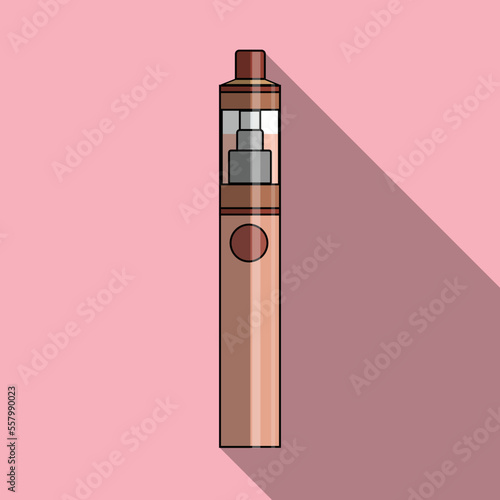 Device mod vape icon. Flat illustration of device mod vape vector icon for web design