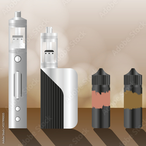 Device mod vape icon. Flat illustration of device mod vape vector icon for web design