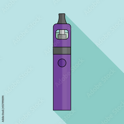 Device mod vape icon. Flat illustration of device mod vape vector icon for web design