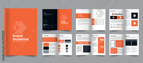 Minimalist Brand guideline Template
