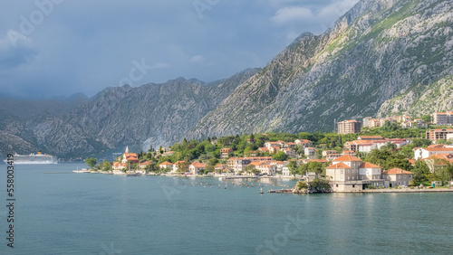 Kotor Bay Montenegro Coastline