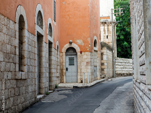 Fototapeta Naklejka Na Ścianę i Meble -  Streets of ancient Nazareth, Israel