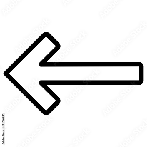 left arrow icon