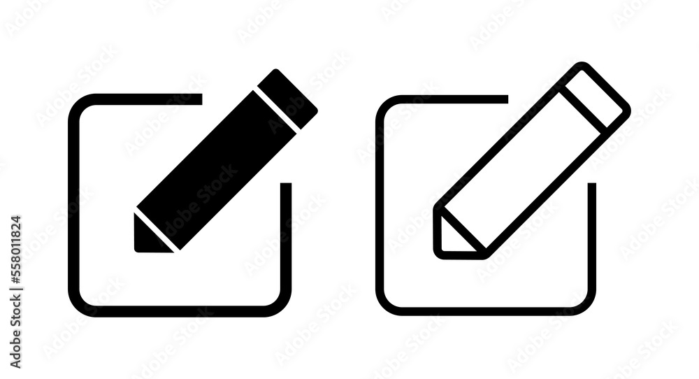 Edit icon vector illustration. edit document sign and symbol. edit text icon. pencil. sign up Edit icon vector illustration. edit document sign and symbol. edit text icon. pencil. sign up