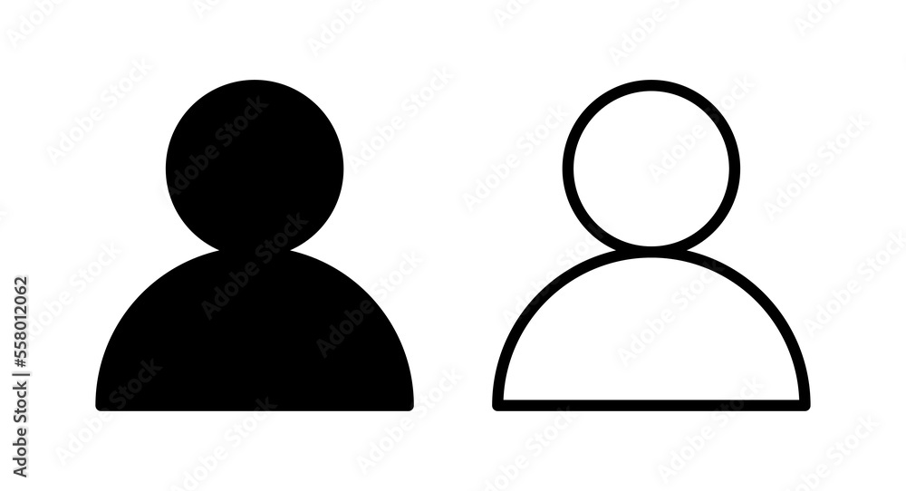 User Icon vector illustration. person sign and symbol. people icon. User Icon vector illustration. person sign and symbol. people icon.