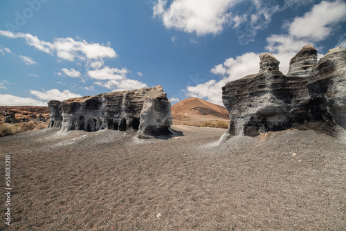 Stratified City - Felsformationen Antigua rofera de Teseguite auf Lanzarote