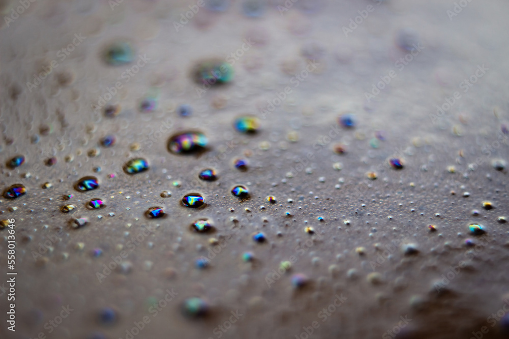 Close-up of bubbles on top of a freshly brewed cup of coffee Close-up of bubbles on top of a freshly brewed cup of coffee