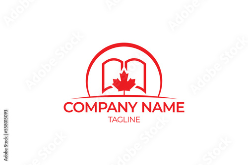 Canadian Book Education Maple leaf logo photo