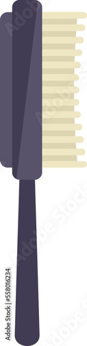 Foot bath brush icon flat vector. Spa water. Pedicure massage isolated