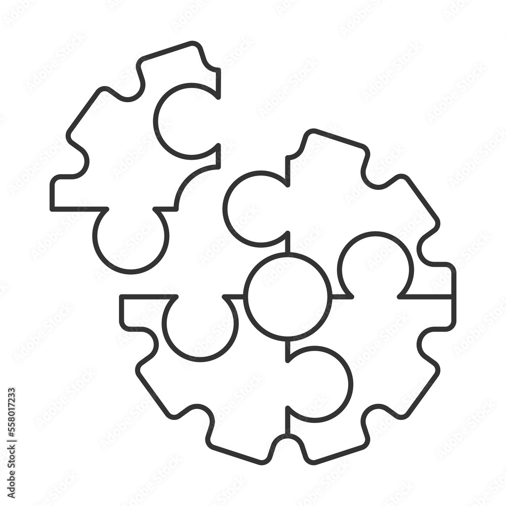 Problem solving vector icon. Line sign for mobile concept and web design. Symbol, logo illustration. Vector graphics Problem solving vector icon. Line sign for mobile concept and web design. Symbol, logo illustration. Vector graphics