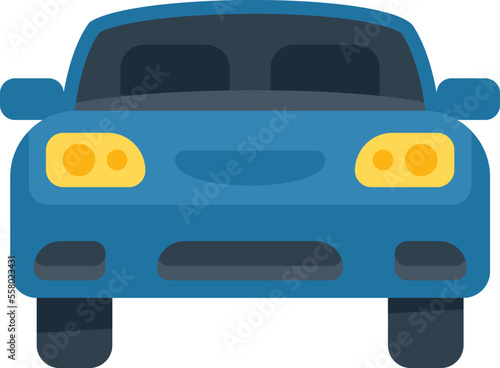 Car repair icon flat vector. Auto service. Garage tire isolated