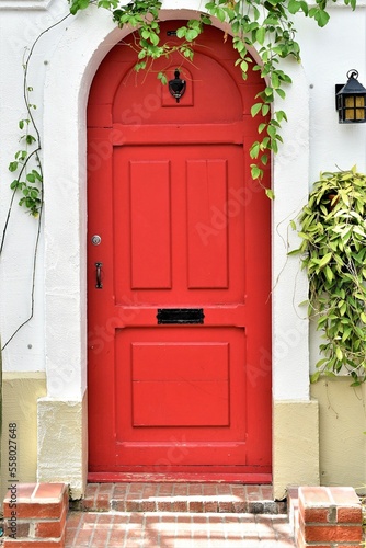 red door in the village © Ruben