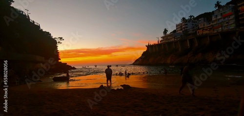 Playa la Angosta, Acapulco photo