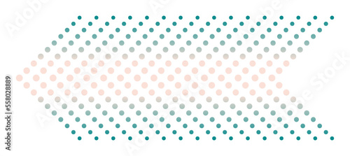 arrow dots halftone background Design 319 Wallpaper Vector