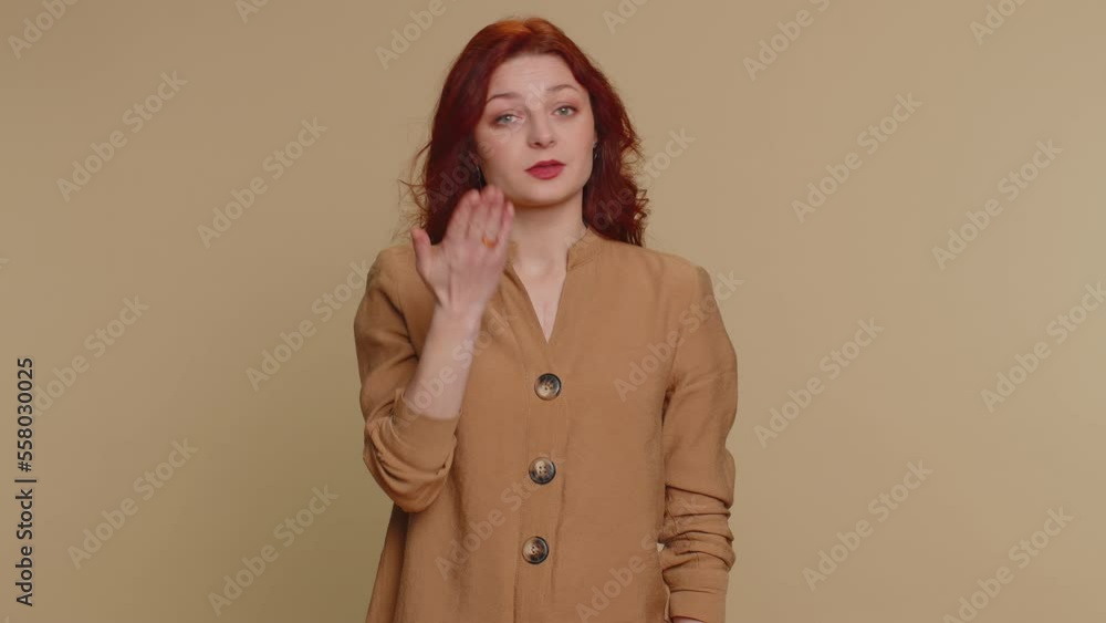 Face palm. Shame on you. Upset redhead woman making face palm gesture, feeling bored, disappointed in result, bad news, ridiculous joke. Young ginger girl isolated alone on beige studio background Face palm. Shame on you. Upset redhead woman making face palm gesture, feeling bored, disappointed in result, bad news, ridiculous joke. Young ginger girl isolated alone on beige studio background