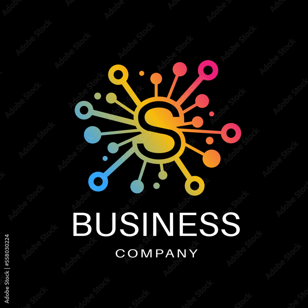 Letter S Network Share vector Icon Logo Design Element. This logo is suitable for digital, business and technology. Letter S Network Share vector Icon Logo Design Element. This logo is suitable for digital, business and technology.