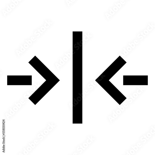 arrow navigation pointer directional line icon