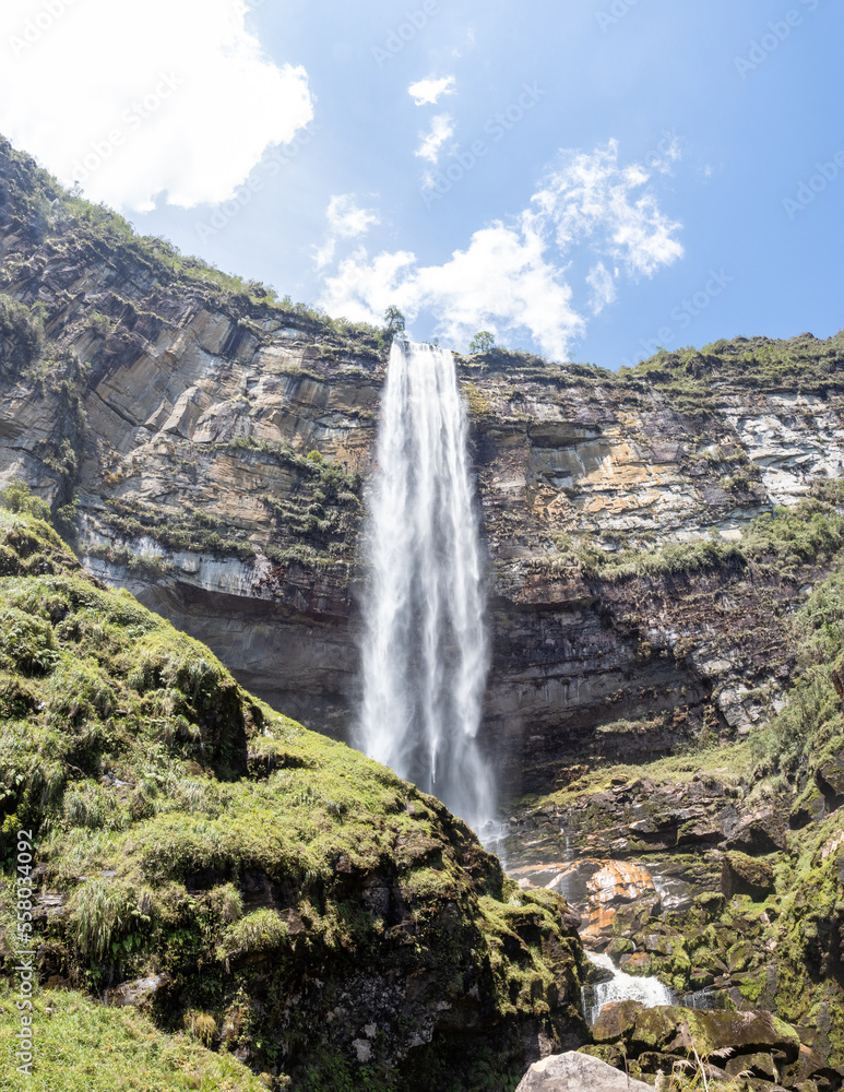 Fototapeta premium Cataratas Gocta, en la provincia de Bongara en Azonas, Peru