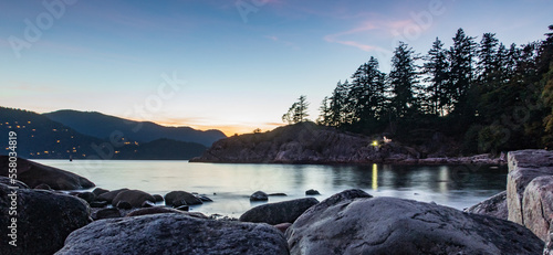 Lights of Whytecliff park