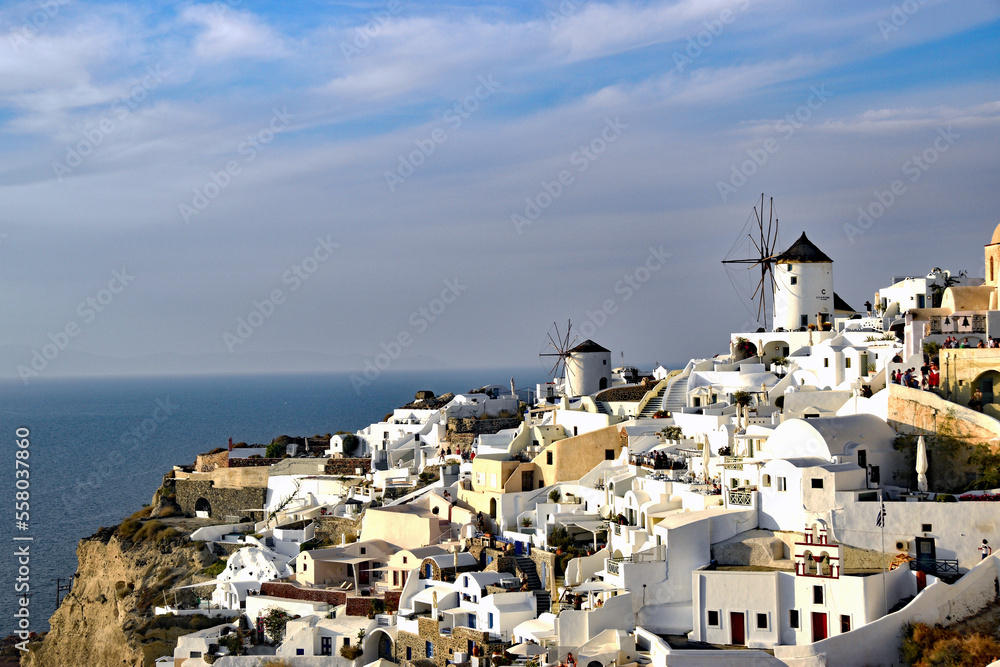 Fototapeta premium Santorini Scape, Greek vacations
