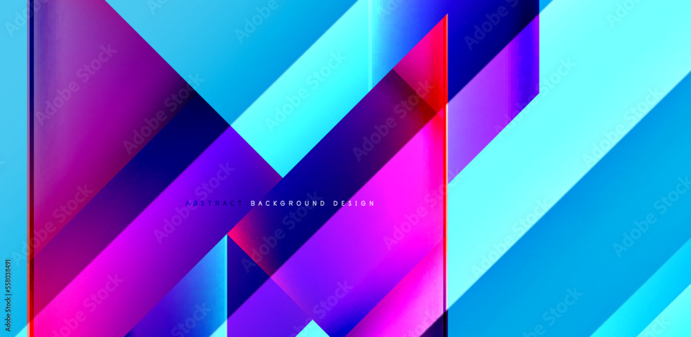 Dynamic triangle design with fluid gradient colors abstract background Dynamic triangle design with fluid gradient colors abstract background