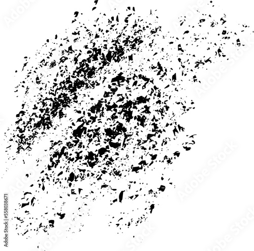 Grunge color splatter blot shape  Black ink splatter  Paint splash  vector illustration