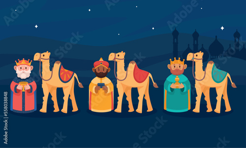 wise men and camels