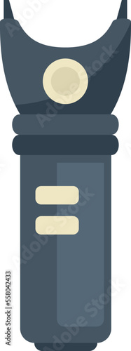 Tazer icon flat vector. Taser gun. Weapon defense isolated