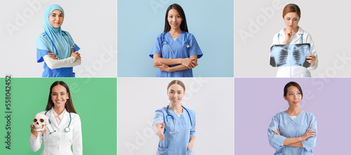 Collection of different fem...